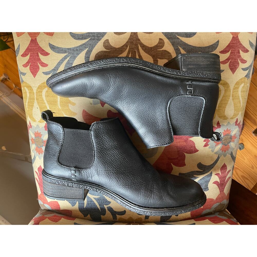 Sperry Maya Leather Chelsea Boots Sperry Ankle Bootie Black
